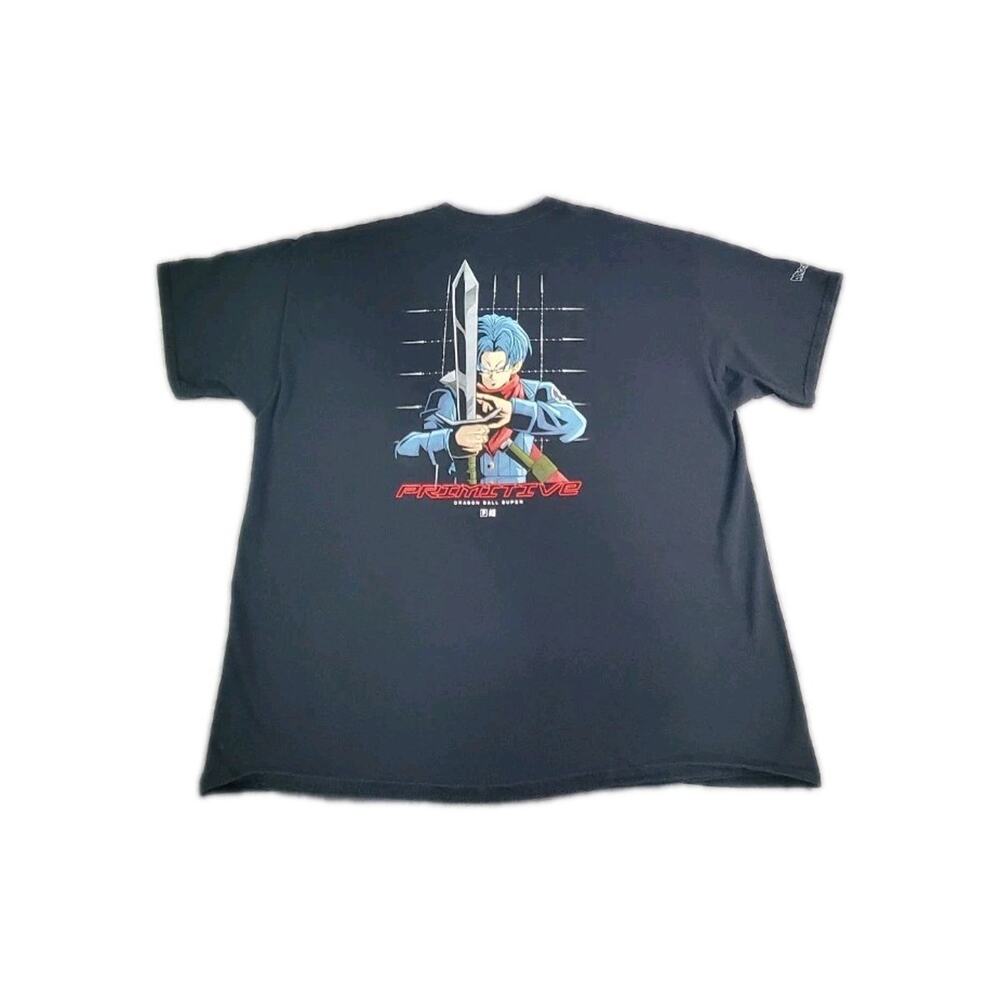 Primitive x Dragon Ball Z Men's Sz 2XL Trunks T-Shirt Black Anime Graphic Tee C2